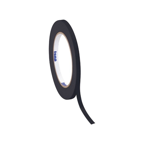 Tape Logic 1/4'' x 60 yds. Black Tape Logic Masking Tape, 144PK BUY00012518 - main